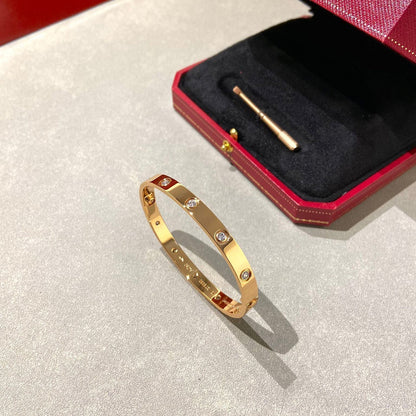 [Luxery]LOVE BRACELET 6.1MM 10 DIAMONDS