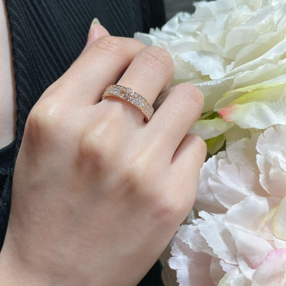 [Luxery]KELLY PINK GOLD DIAMOND RING