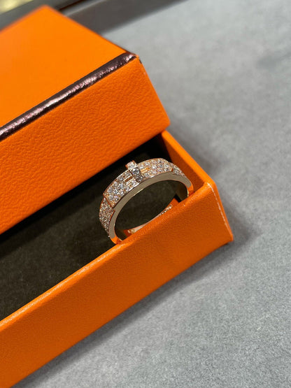 [Luxery]KELLY PINK GOLD DIAMOND RING
