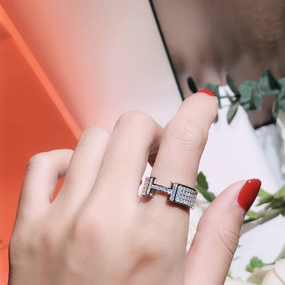 [Luxery]H RING FULL DIAMOND