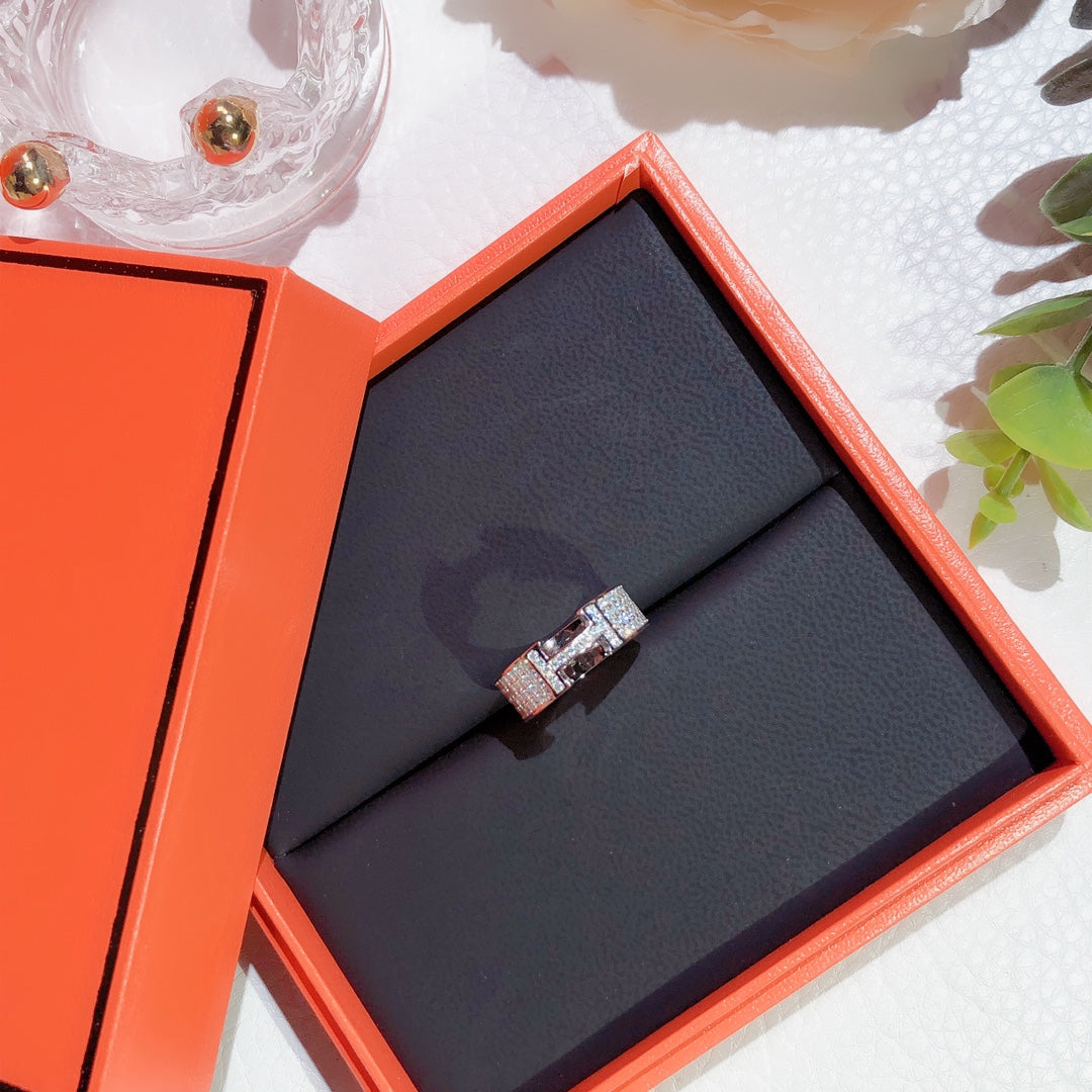 [Luxery]H RING FULL DIAMOND