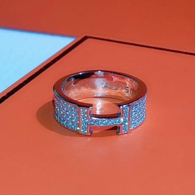 [Luxery]H RING FULL DIAMOND