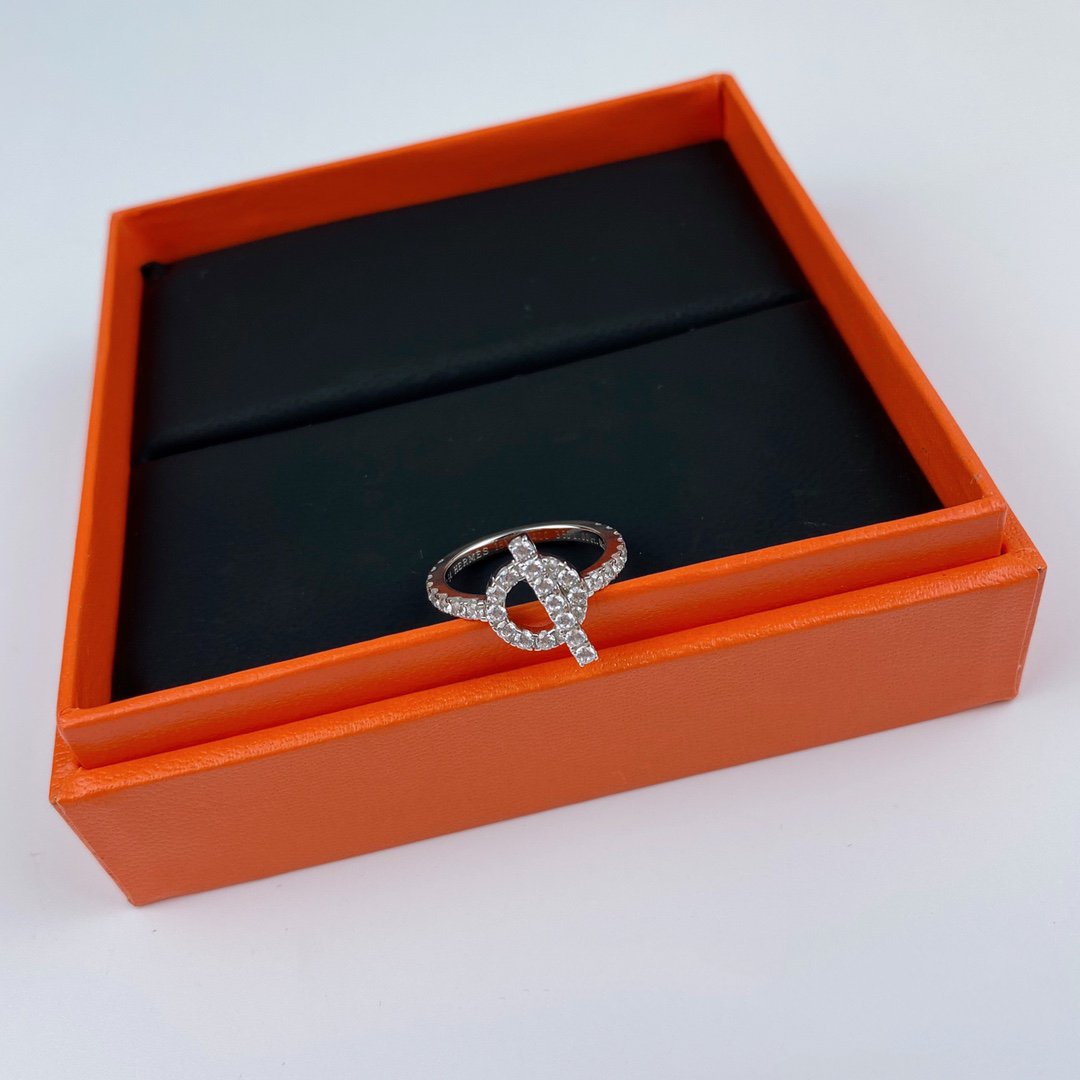 [Luxery]ECHAPPEE RING SILVER DIAMOND