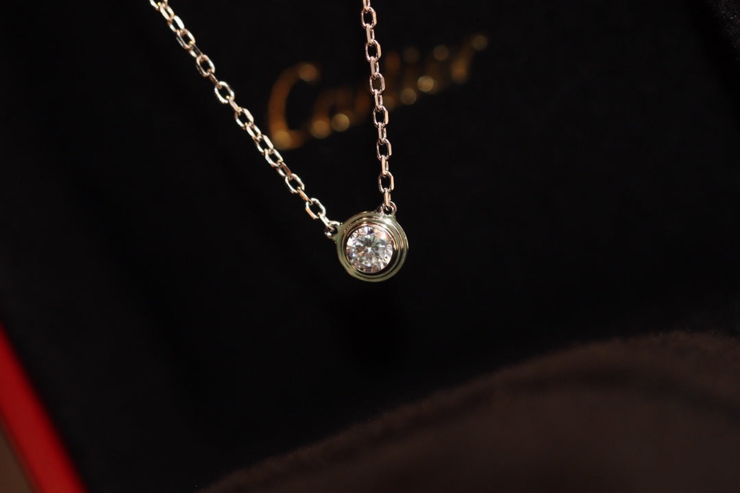 [Luxery]DAMOUR DIAMOND NECKLACE