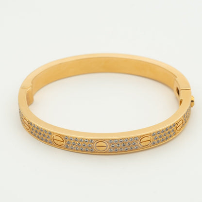 [Luxery]LOVE BRACELET 6.1MM DIAMOND-PAVED