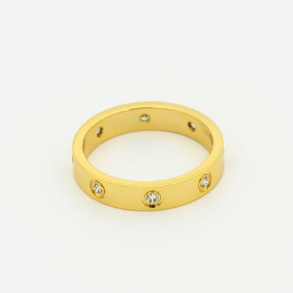 [Luxery]LOVE RING 3.6MM 8 DIAMONDS