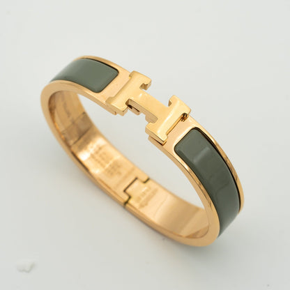 [Luxery]H BRACELET BLUE GREEN 12MM