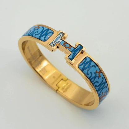 [Luxery]H BRACELET BLUE MULTICOLOR