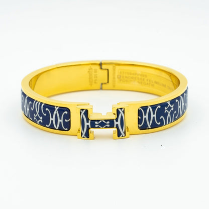[Luxery]H BRACELET BLACK MULTICOLOR
