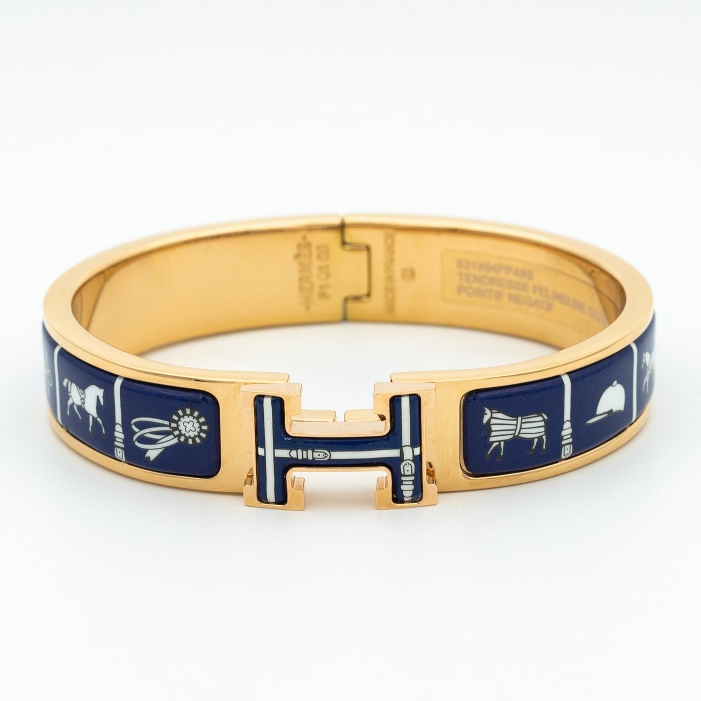 [Luxery]H BRACELET BLUE CERAMIC
