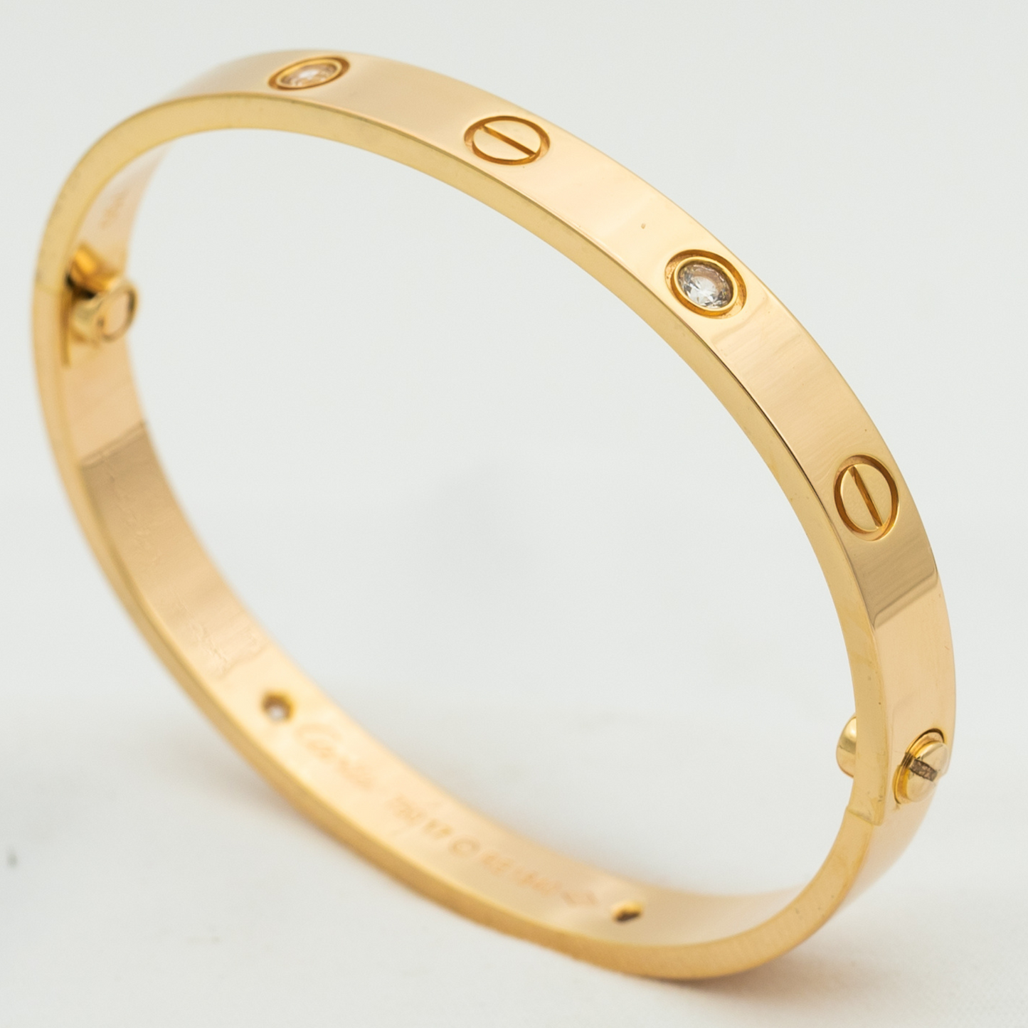 [Luxery]LOVE BRACELET 6.1MM 4 DIAMONDS