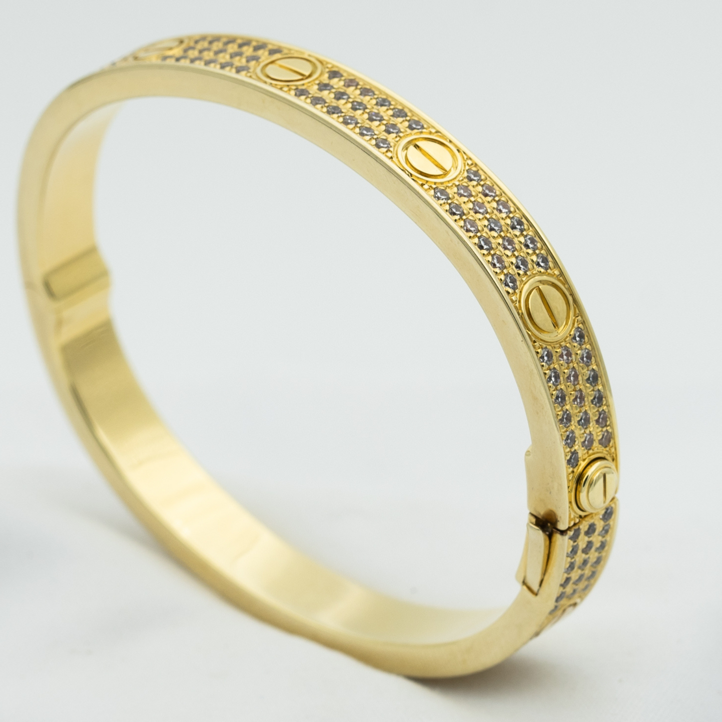 [Luxery]LOVE BRACELET 6.1MM DIAMOND-PAVED