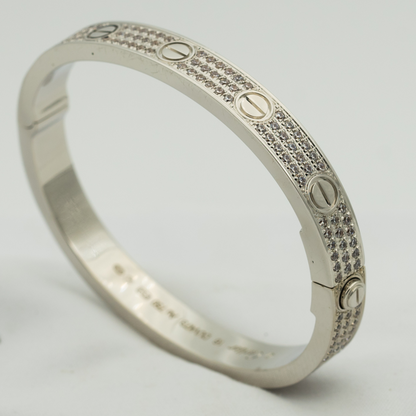 [Luxery]LOVE BRACELET 6.1MM DIAMOND-PAVED