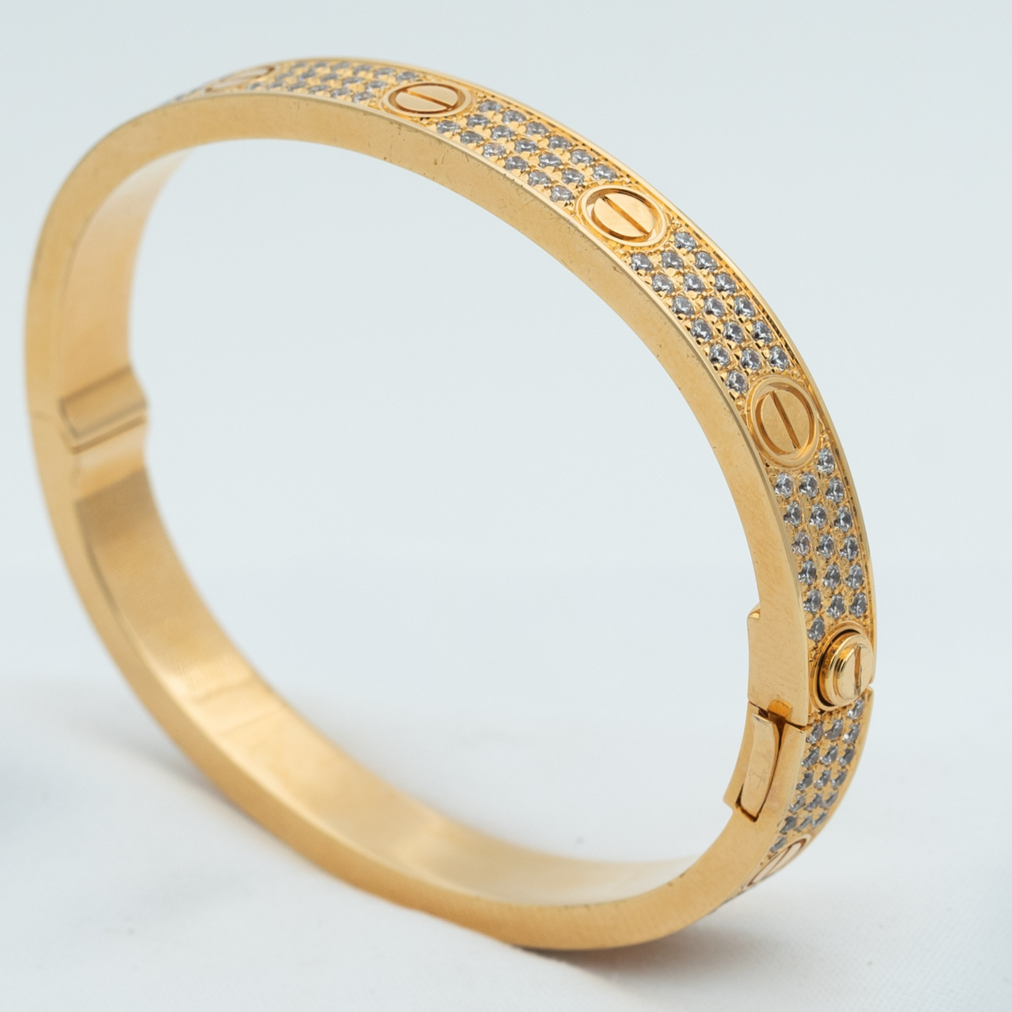 [Luxery]LOVE BRACELET 6.1MM DIAMOND-PAVED
