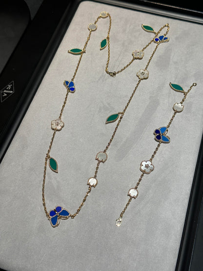 [Luxery] 2026 NEW CLOVER 15 MOTIFS LUCKY NECKLACE