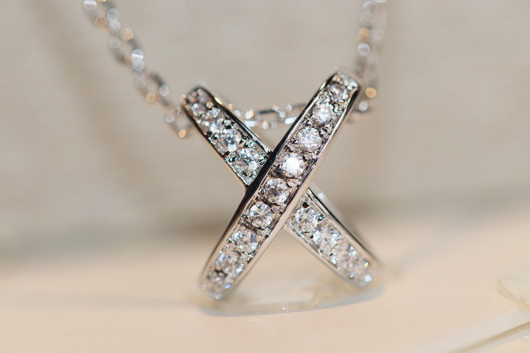 [Luxery]JEUX DE DIAMOND NECKLACE