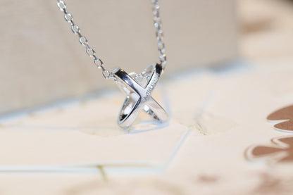 [Luxery]JEUX DE DIAMOND NECKLACE
