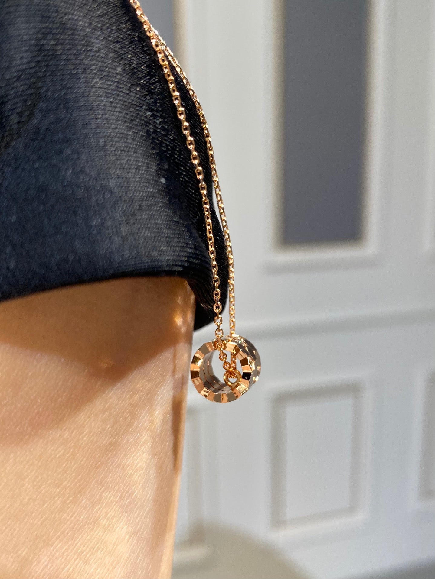 [Luxery]BEE LOVE DIAMOND NECKLACE