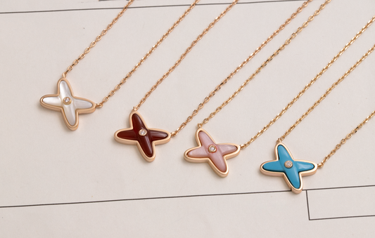 [Luxery]JEUX DE NECKLACE 1 DIAMOND