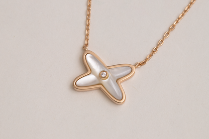 [Luxery]JEUX DE NECKLACE 1 DIAMOND