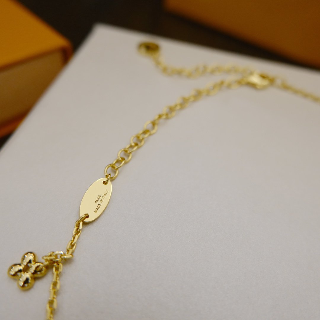 [Luxery]BLOOMING SUPPLE NECKLACE BRASS