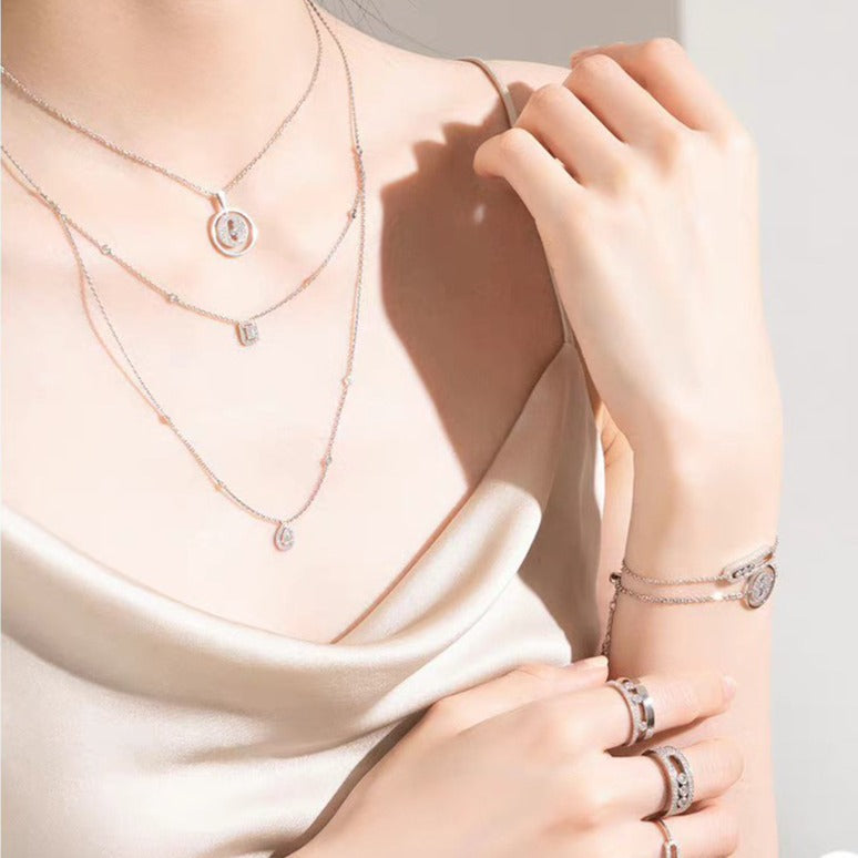 [Luxery]Demo MOVER PM PAVED NECKLACE