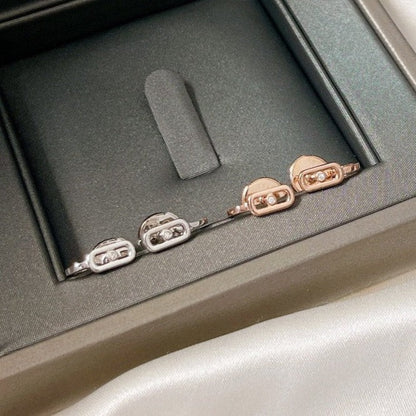 [Luxery]CREOLES MOVE UNO MINI 1 DIAMOND EARRINGS