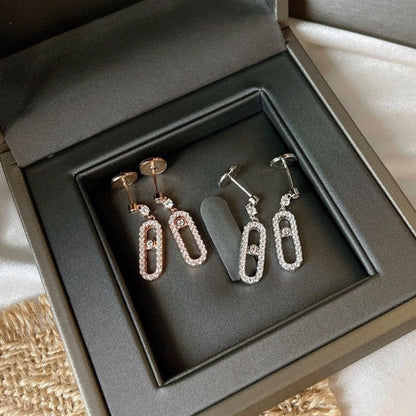 [Luxery]DORMEUSES MOVE UNO DIAMOND EARRINGS
