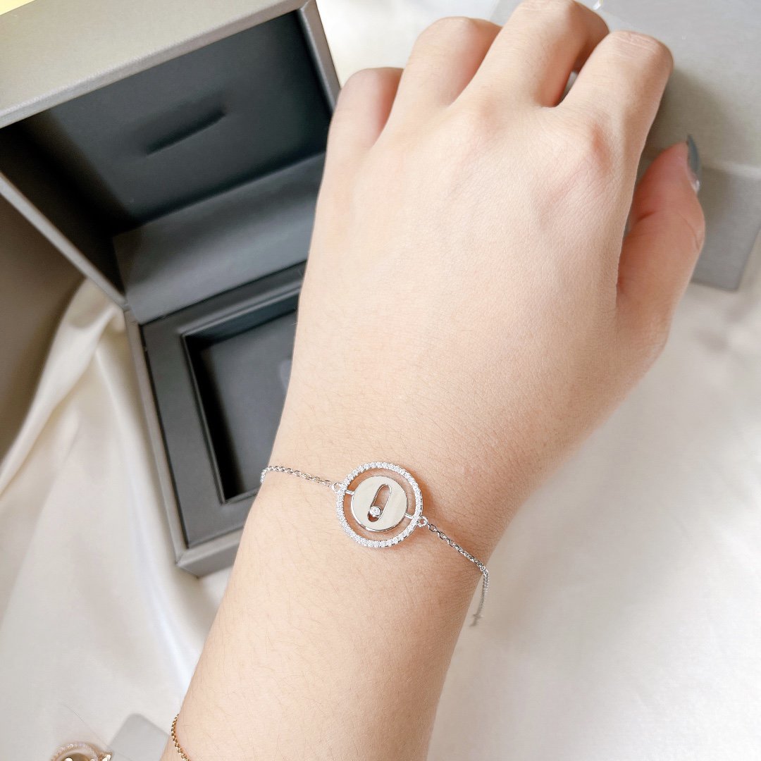[Luxery]Demo MOVE PAVED DIAMOND BRACELET