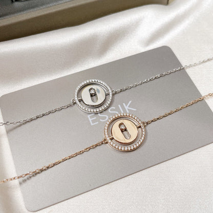 [Luxery]Demo MOVE PAVED DIAMOND BRACELET