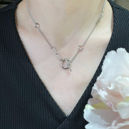 [Luxery]HM STERLING CHAINE D'ANCRE HEART