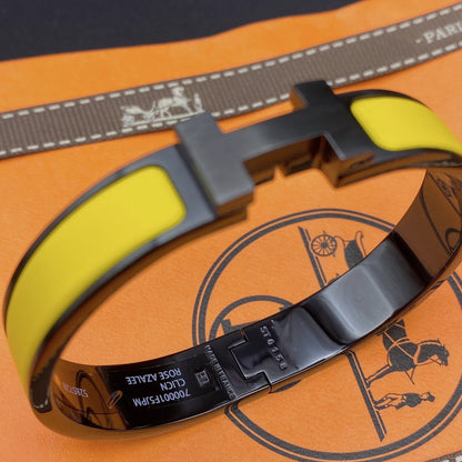 [Luxery]CLIC HM SO BLACK YELLOW BRACELET