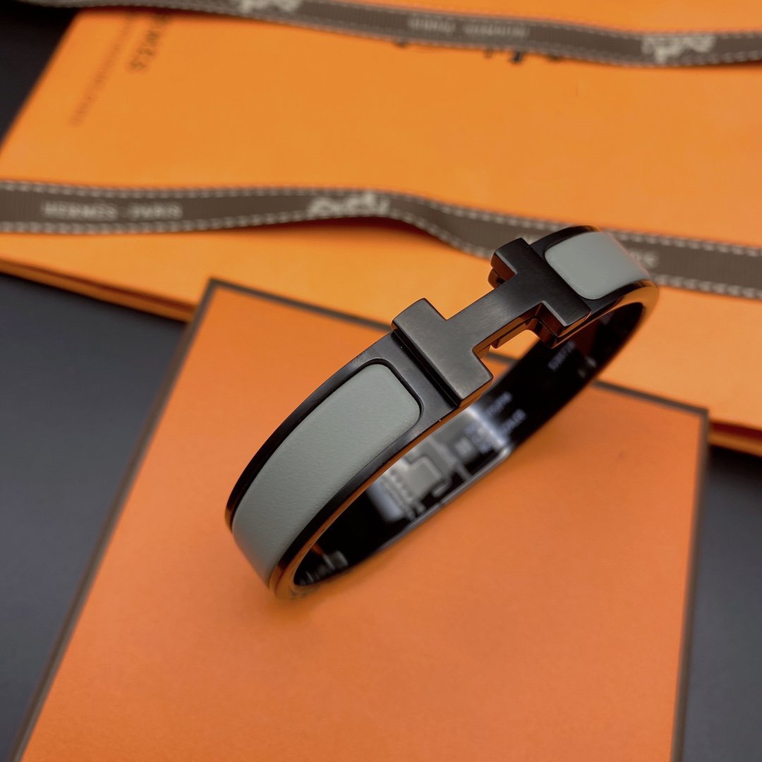[Luxery]CLIC HM SO BLACK GREY BRACELET