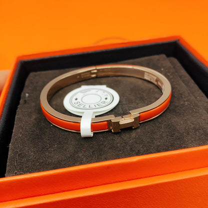 [Luxery]CLASSIC HM CLIC RED 8MM ENAMEL BRACELET
