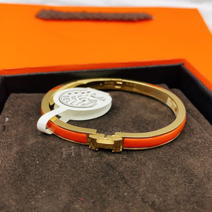 [Luxery]CLASSIC HM CLIC RED 8MM ENAMEL BRACELET