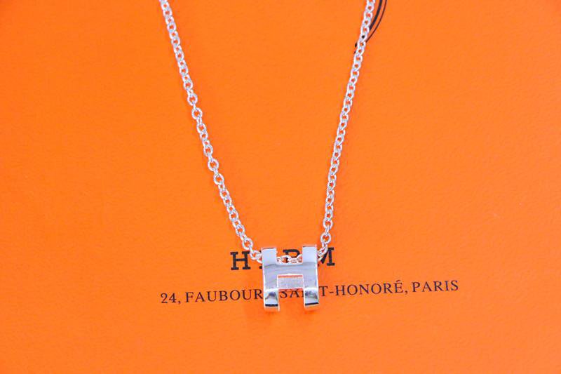[Luxery]HM NECKLACE H LETTER OVAL SERIES