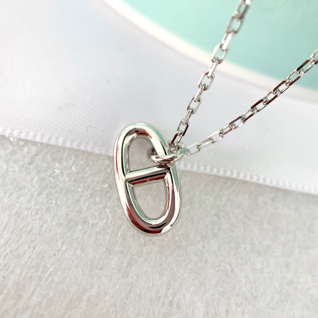 [Luxery]HM PIG NOSE NECKLACE