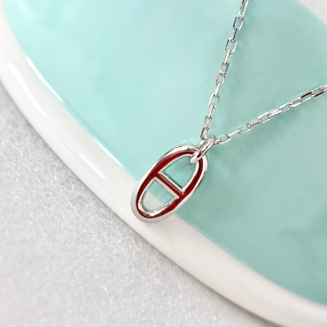 [Luxery]HM PIG NOSE NECKLACE