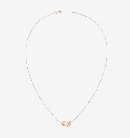 [Luxery]FORCE 10 DIAMOND PINK GOLD NECKLACE MINI MODEL