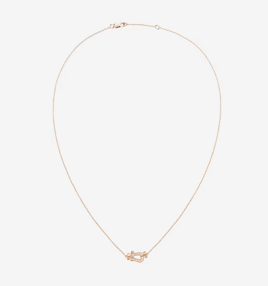 [Luxery]FORCE 10 DIAMOND PINK GOLD NECKLACE MINI MODEL