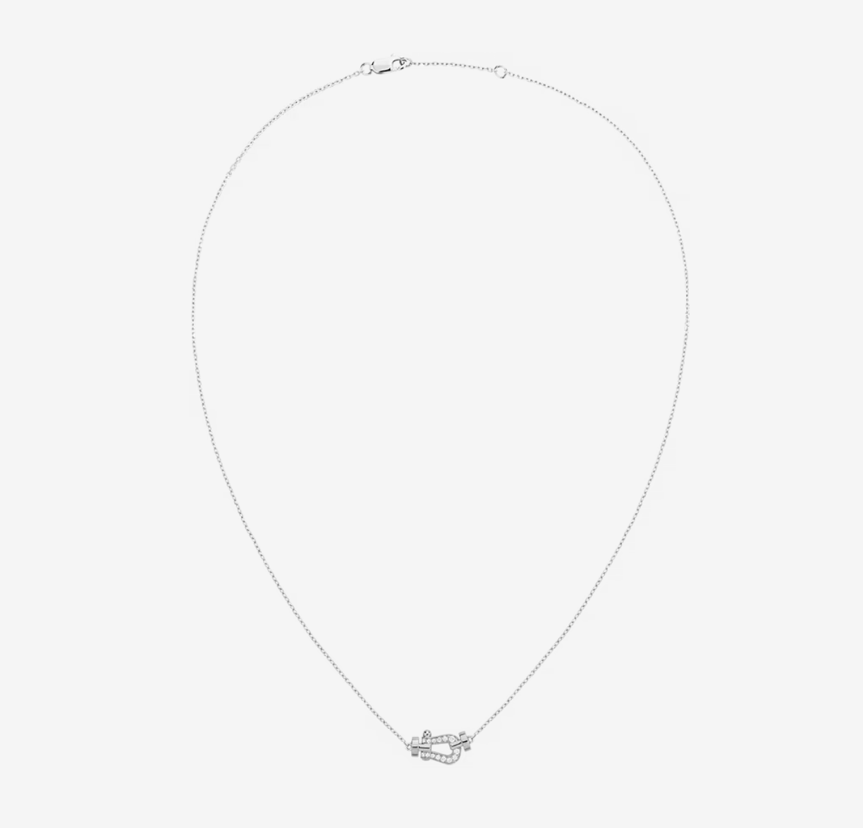 [Luxery]FORCE 10 DIAMOND SILVER NECKLACE MINI MODEL