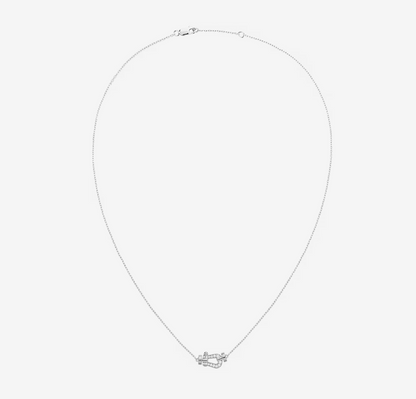 [Luxery]FORCE 10 DIAMOND SILVER NECKLACE MINI MODEL