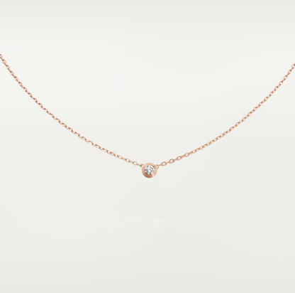 [Luxery]DAMOUR DIAMOND NECKLACE