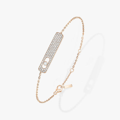 [Luxery]MOVE CLASSIQUE DIAMOND PAVED BRACELET