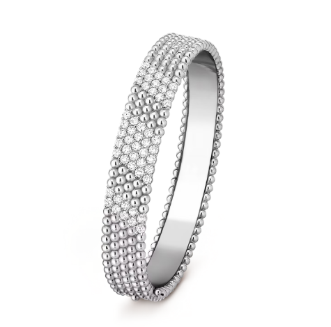 [Luxery]Five-row diamond bracelet