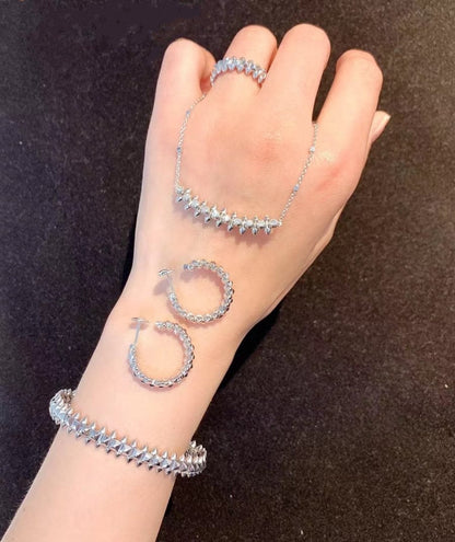 [Luxery]CLASH SILVER BRACELET
