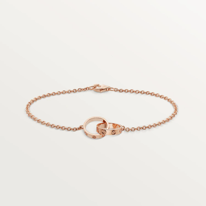 [Luxery]LOVE BRACELET DOUBLE RING