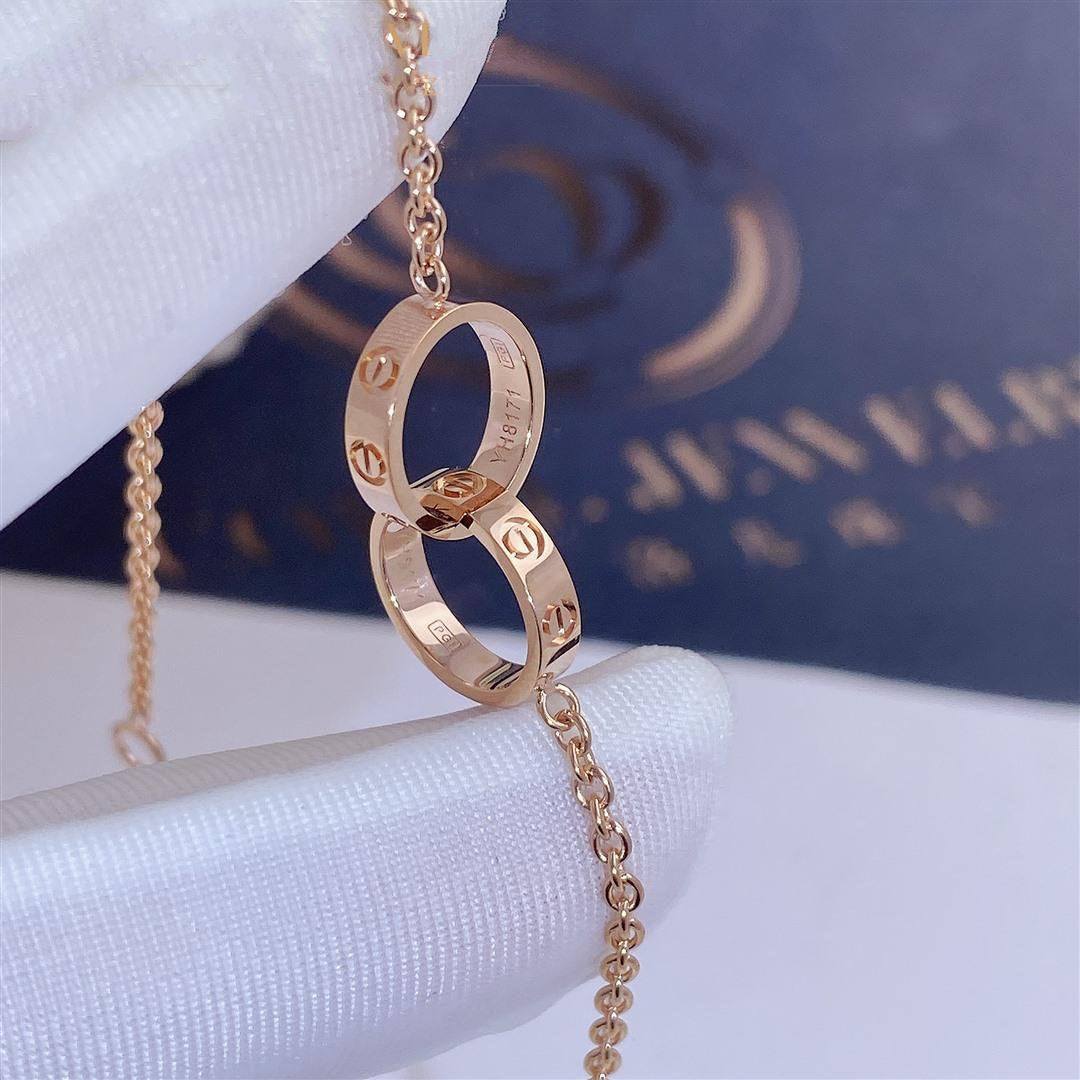 [Luxery]LOVE BRACELET DOUBLE RING