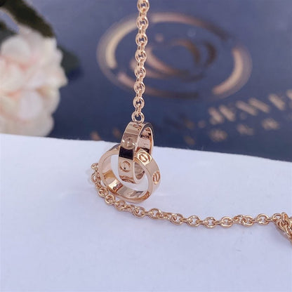 [Luxery]LOVE BRACELET DOUBLE RING