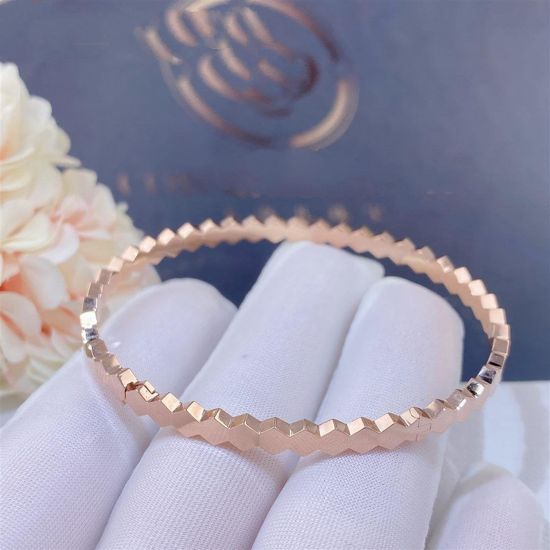 [Luxery]BEE LOVE PINK GOLD BRACELET